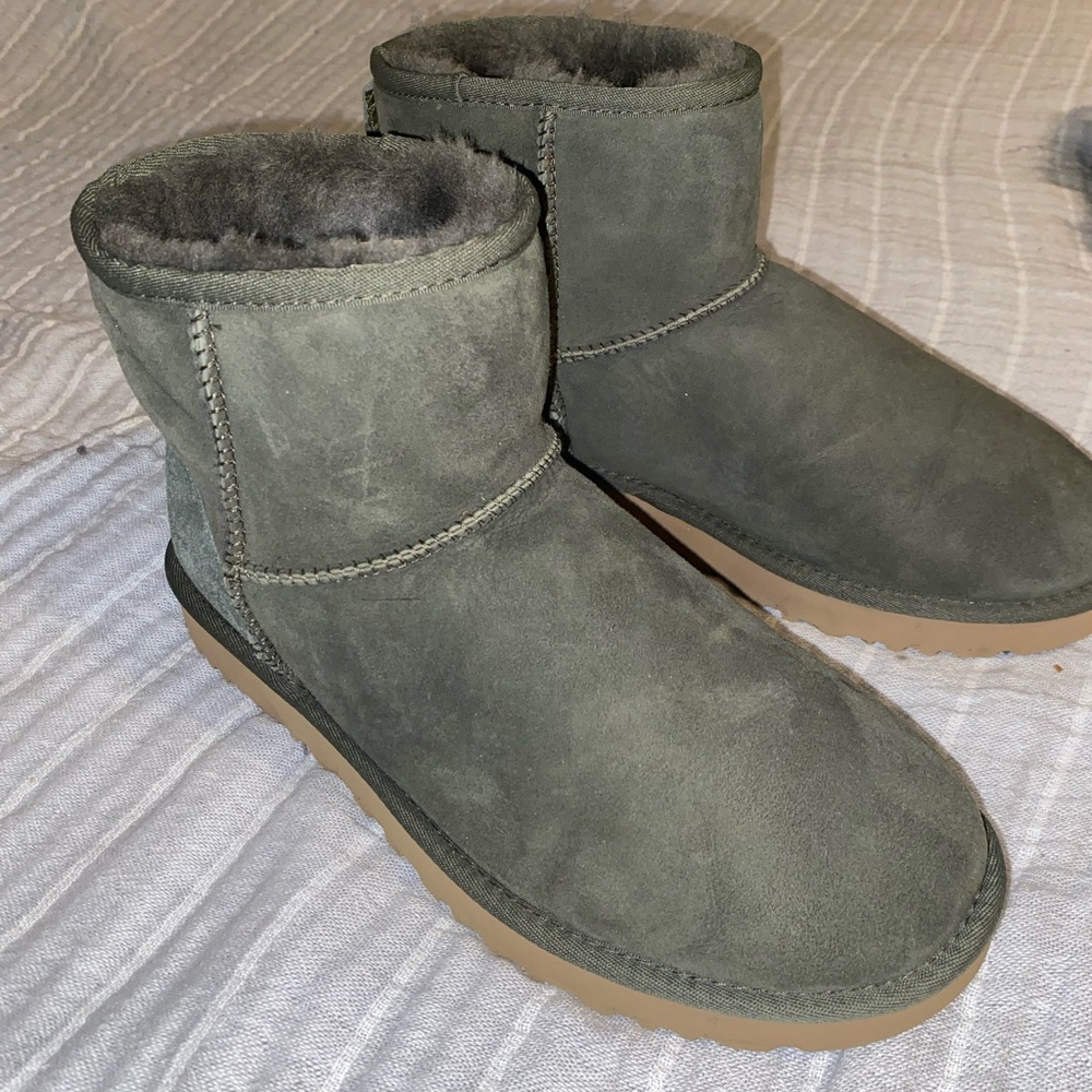 UGG Classic Mini boots, size 10 women’s.